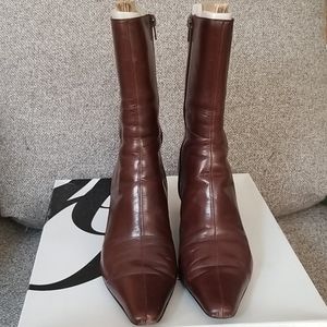 Nine West heeled boots, size 9
